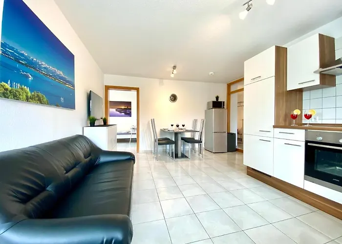 Apartment Bodensee mit 4 Zimmern und Sonnenterrasse
